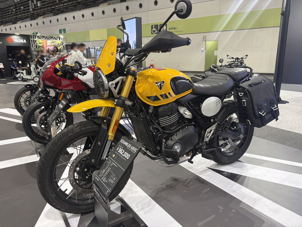 第42回 大阪モーターサイクルショー2026【トライアンフブース