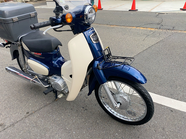 ホンダ スーパーカブ50 AA09型 ボックス 風防 フロントキャリア
