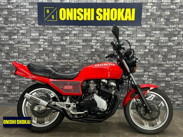 ホンダ CBX550F 社外マフラー アルフィンカバー 社外テールカウル