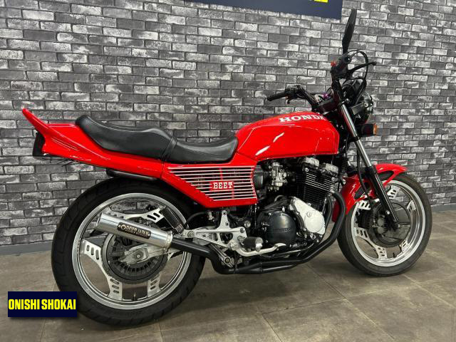 ホンダ CBX550F 社外マフラー アルフィンカバー 社外テールカウル